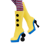 Monster High Skullector Coraline Collectible Doll in Yellow Raincoat with Cat