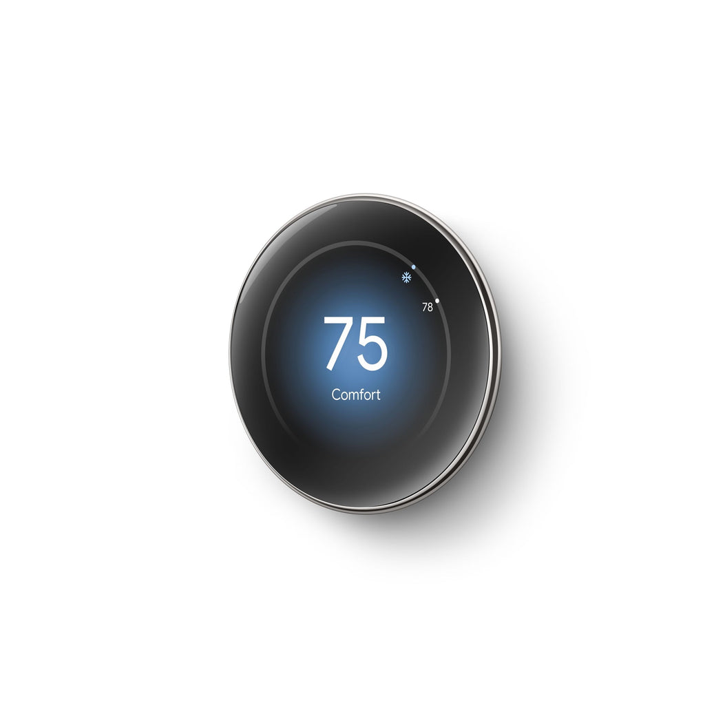 Google Nest Learning Thermostat (4th Gen) with Nest Temperature Sensor (2nd Gen) - Energy-Saving Smart Thermostat with Smart Schedule - Monitors