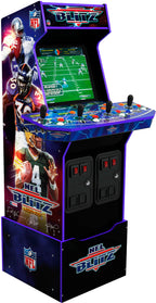 Arcade1Up NFL Blitz Arcade With Riser And Lit Marquee - Multi