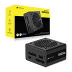 CORSAIR RM850e Fully Modular Low-Noise ATX Power Supply, ATX 3.1 & PCIe 5.1 Compliant, 105°C-Rated Capacitors, Cybenetics Gold Efficiency