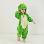WIBACKER Infant Toddler Dinosaur Animal Fancy Dress Costume Baby Winter Flannel Hooded Romper Christmas Halloween Cosplay Jumpsuit