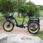 DWMEIGI Silverado 20 inch 48V/14Ah 750W Folding Electric Tricycle With Wide Tires, 150 kg - MG2301
