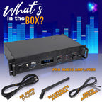 Pyle 2-Channel 2000W Bridgeable Rack-Mount Pro Audio Amplifier