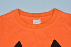 Rimyaw Boys Halloween Tee Shirts Toddler Pumpkin Graphic Short Sleeve Tops 3T