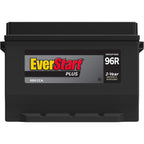 EverStart Plus Lead Acid Automotive Battery, Group Size 96R, 12 V, 590 CCA
