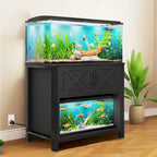 Moasis Aquarium Stand Cabinet For 40-50 Gallon Fish Tanks With Built-In Power Outlets