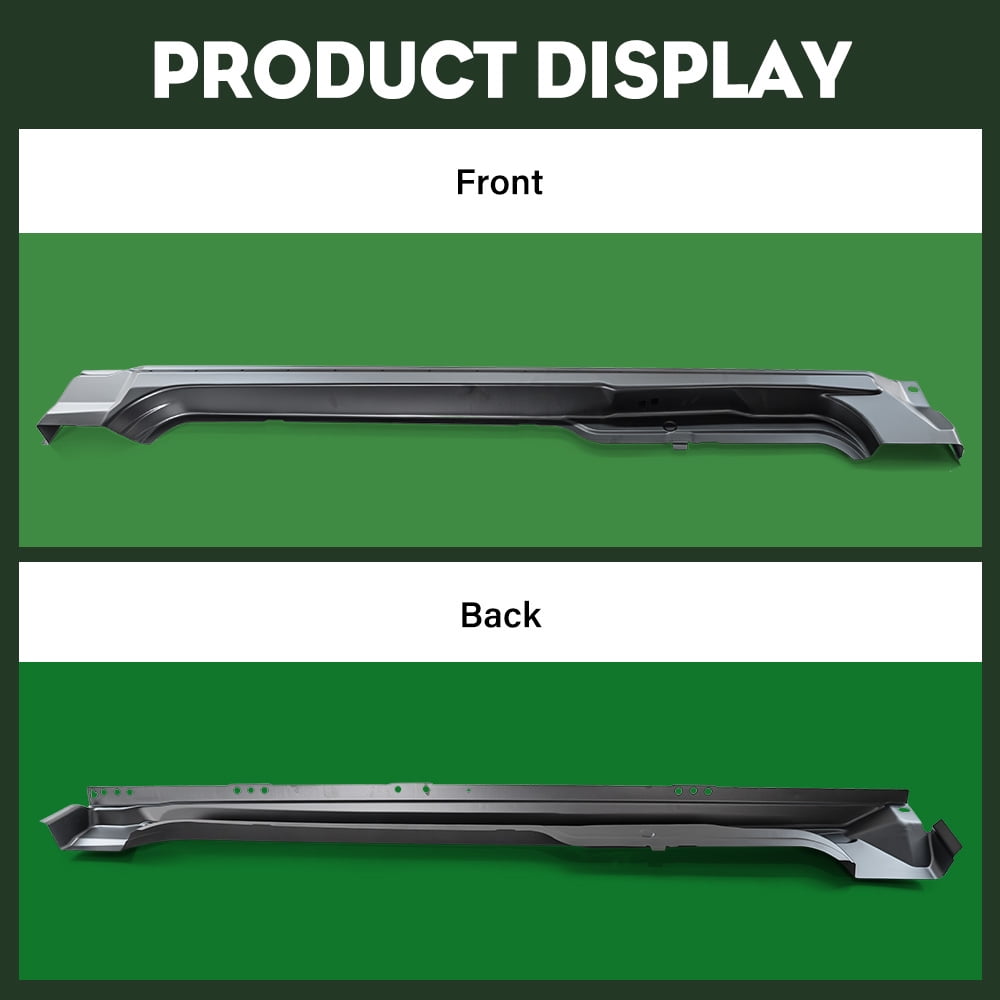 Rocker Panels for 2009-2014 Ford F-150 Super Cab (Extended Cab) Pickup, Left and Right Sides, Steel Factory-Style Replacement Panels