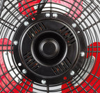 Hyper Tough 30 Inch 2-Speed Tilted Drum Fan Red & Black