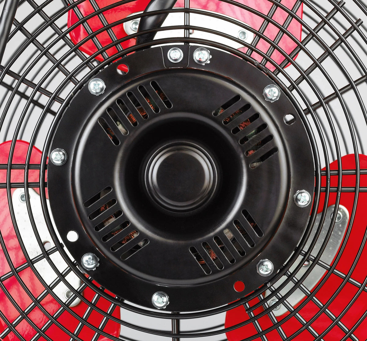 Hyper Tough 30 Inch 2-Speed Tilted Drum Fan Red & Black