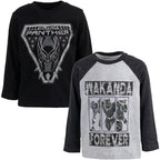 Marvel Spider-Man Toddler Boys 2 Pack Long Sleeve T-Shirts Toddler to Big Kid