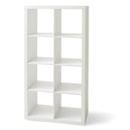 Better Homes & Gardens 8 Cube Storage Organizer, Textured White