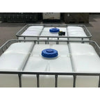 Schutz 330-Gallon Food-Grade IBC Tank - NSF-Certified For Drinking Water And Rainwater Harvesting