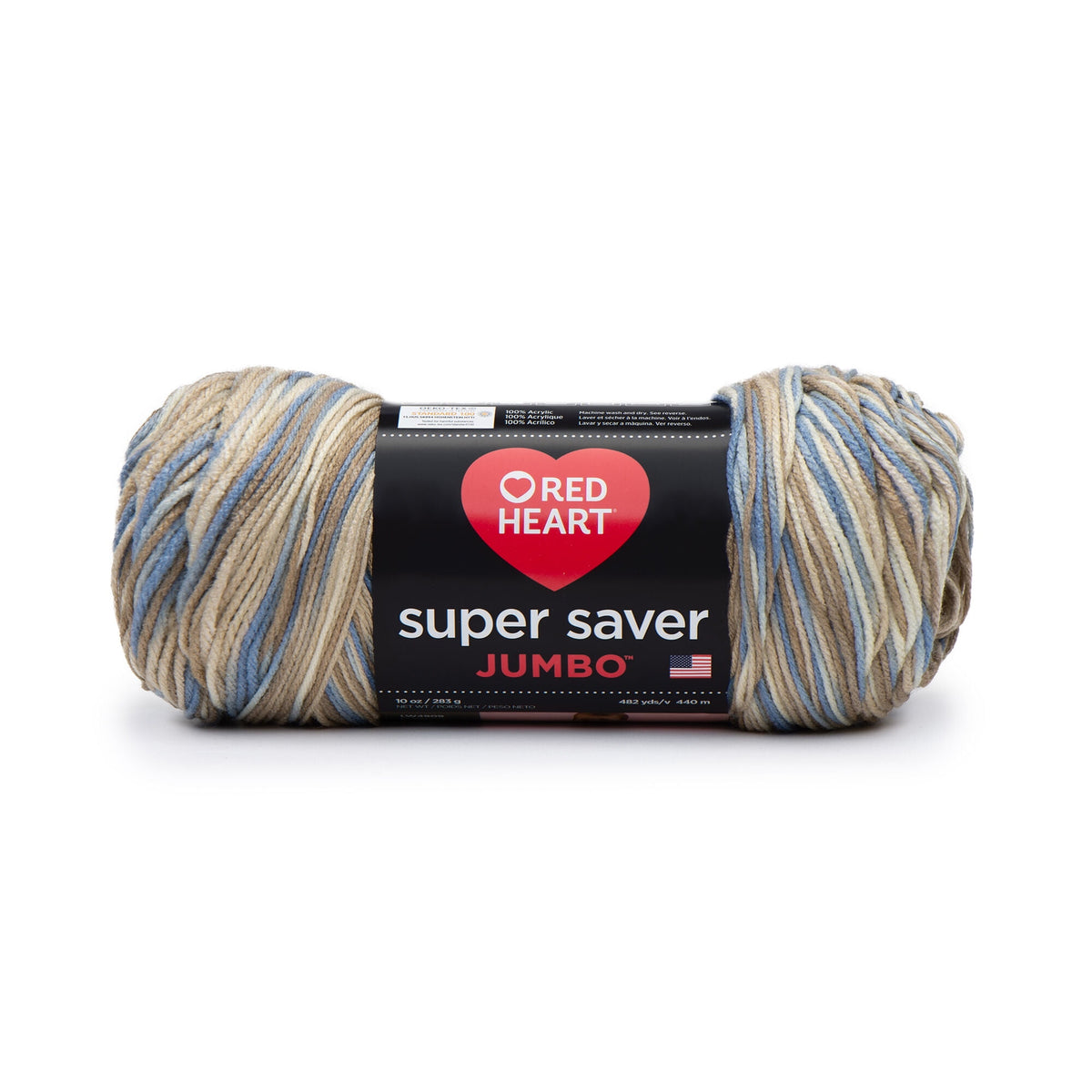 Red Heart® Super Saver® Jumbo #4 Medium Acrylic Yarn, 744 Yards