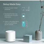 TP-Link Deco W6000 AX3000 Wi-Fi 6 Mesh Router System (2-Pack)