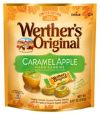 Werther's Original Limited Edition Fall Harvest Caramel Apple Hard Candies, 8.57 oz Bag