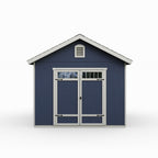 Handy Home Products Beachwood 10 ft. x 12 ft. Wood Storage Shed With Floor