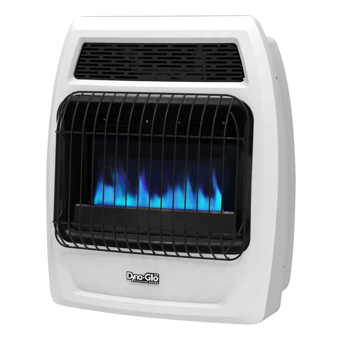 Dyna-Glo Liquid Propane Blue Flame Vent-Free Thermostatic Wall Heater ...