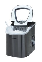 Frigidaire Portable Self-Cleaning Ice Maker, Black Stainless Steel - EFIC117-Ssblack_Sc