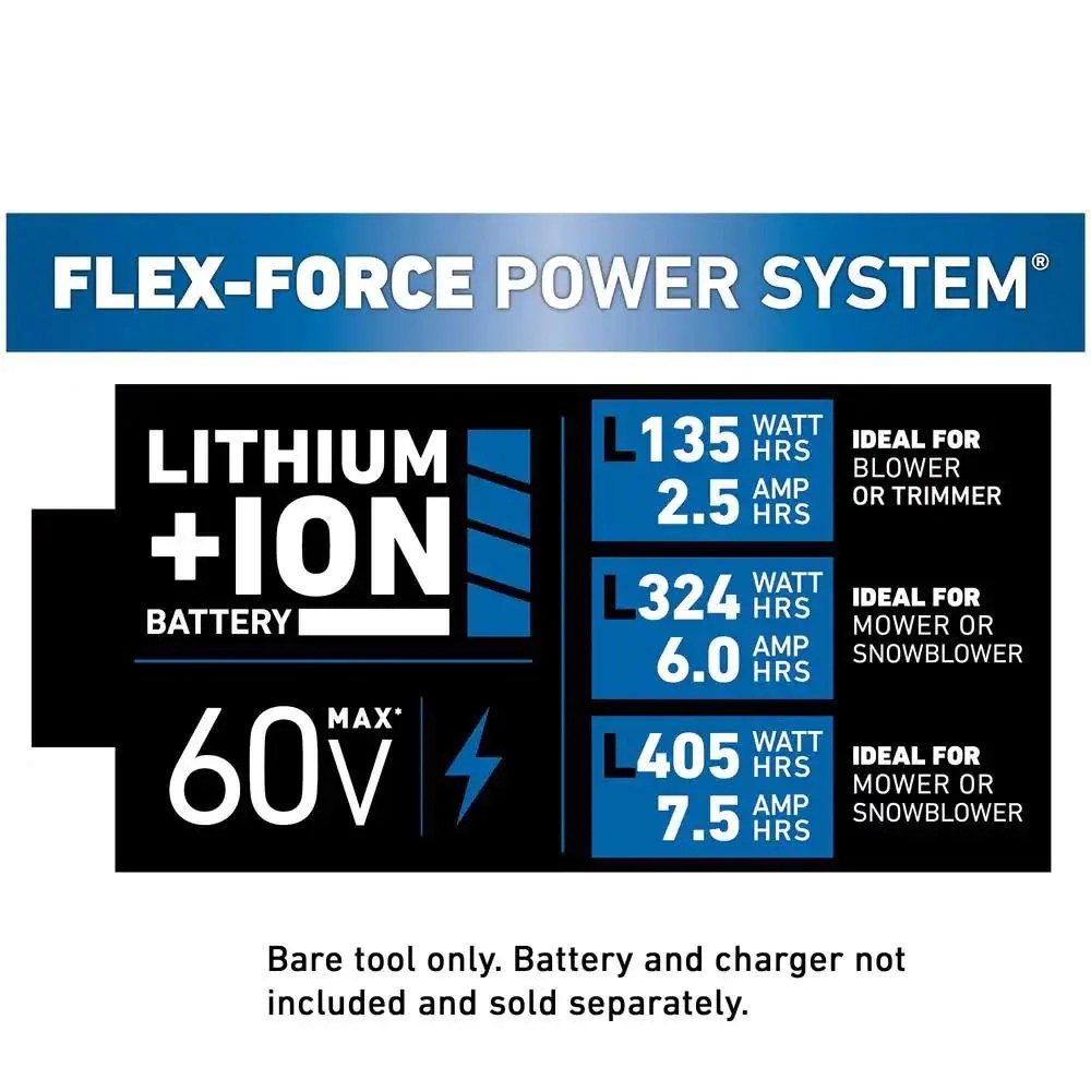 TORO Flex-Force Power System 60 Volt Max Lithium-Ion Battery Charger
