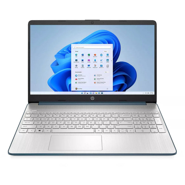 HP 15.6 Inch Laptop, AMD Ryzen 3 5300U, 8GB RAM, 256GB SSD, Blue - 15 ...