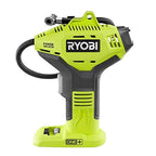 RYOBI ONE+ Cordless High Pressure Inflator With Digital Gauge And 18-Volt 4.0 Ah Battery - P737D